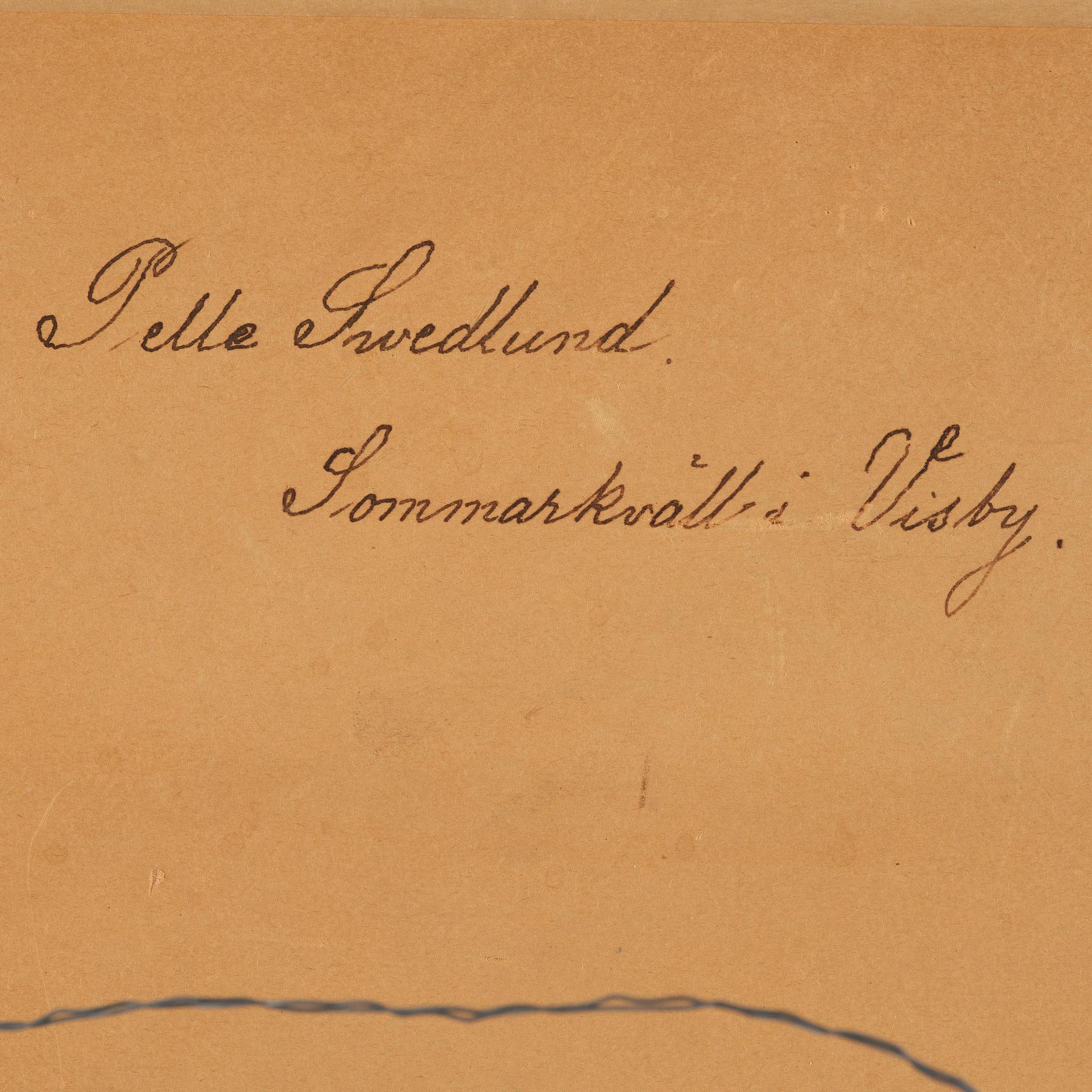 Pelle Swedlund, "Sommarkväll i Visby".