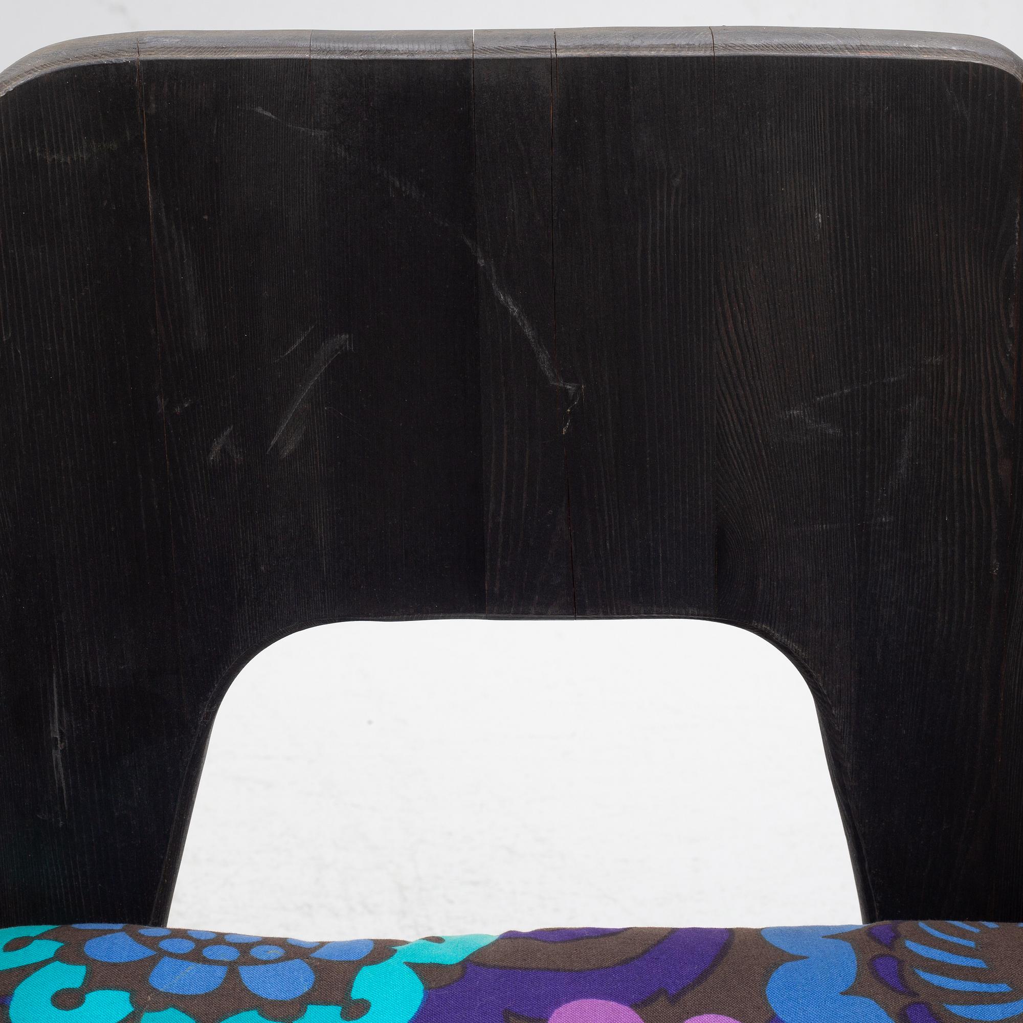 Stig Sandkvist, karmstolar 4 st, 1900-talets slut.