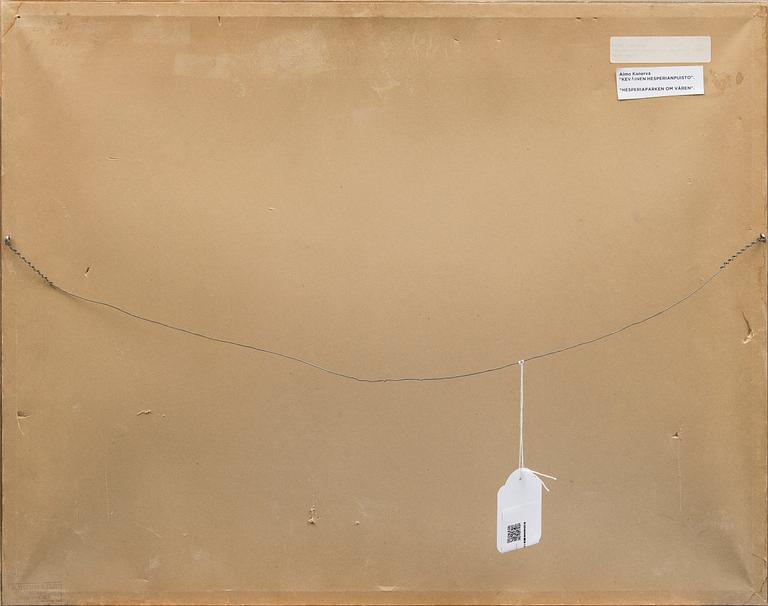 AIMO KANERVA, vesiväri, signeerattu ja päivätty -55.