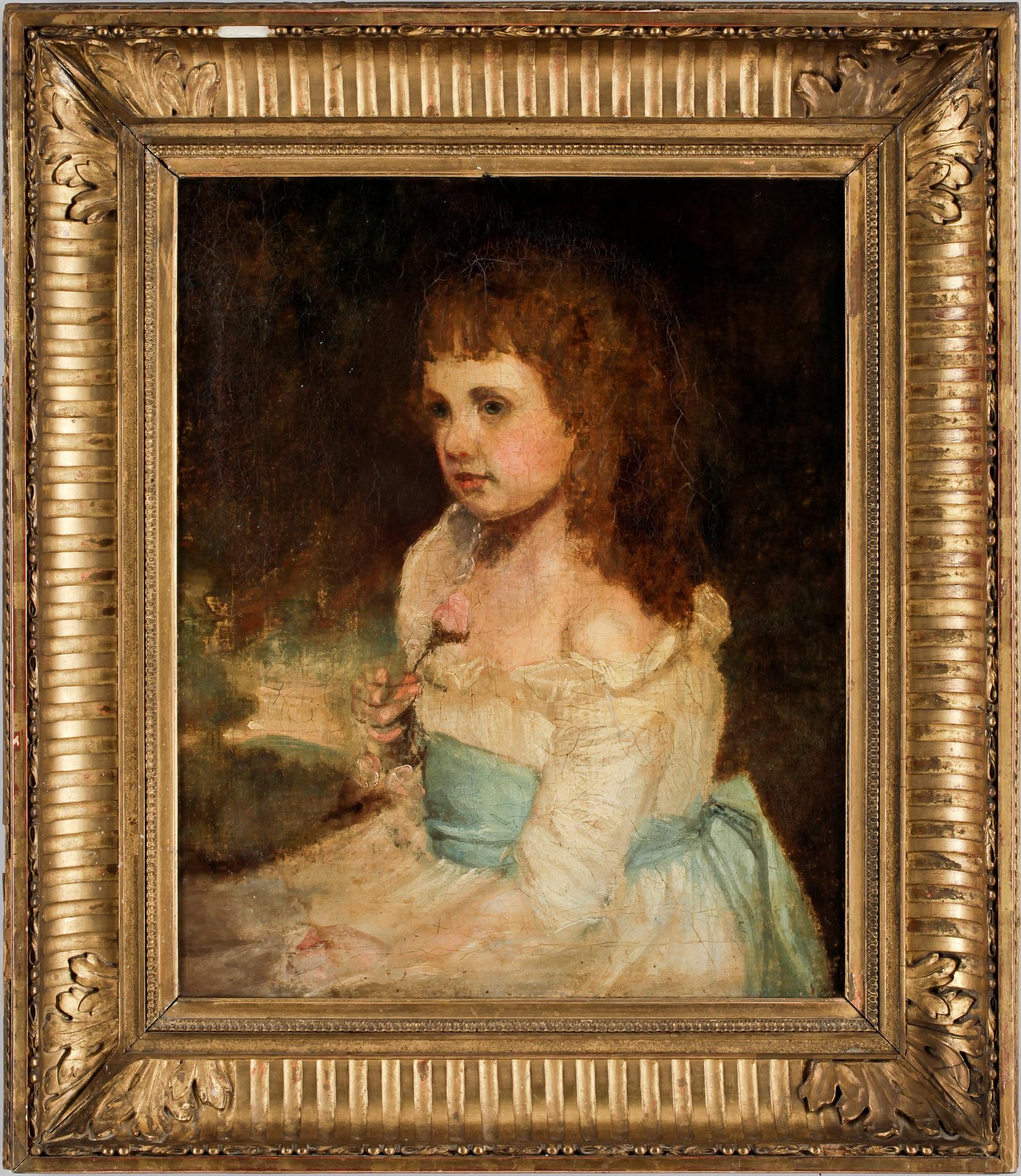 OKÄND KONSTNÄR, olja på duk, 1800-tal.