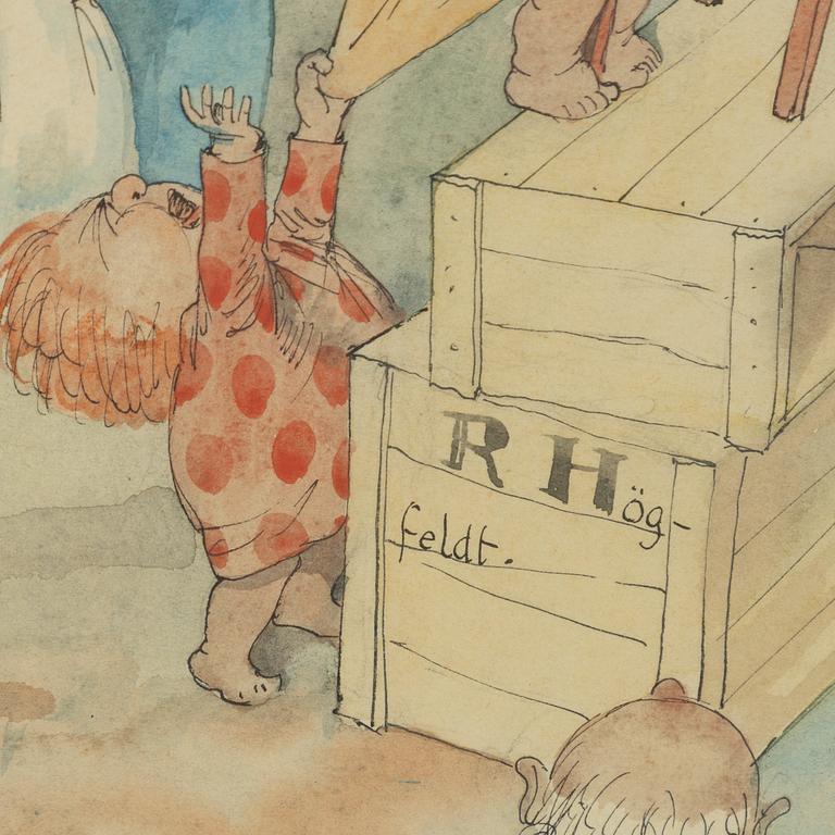 Robert Högfeldt, The Red Apple.