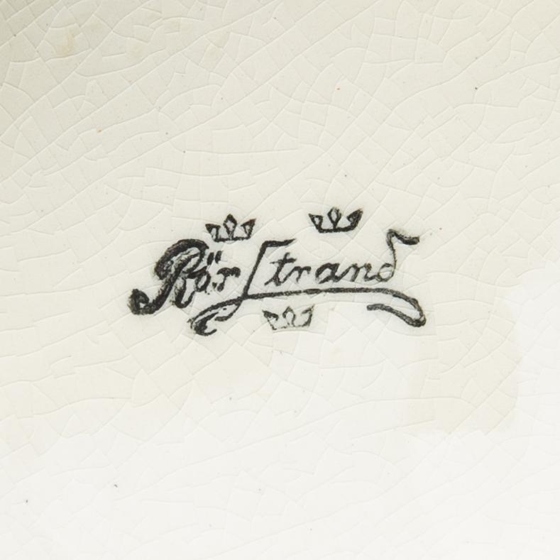 Ilse Claesson, vases 3 pcs and bowls 2 pcs Rörstrand, first half of the 20th century.