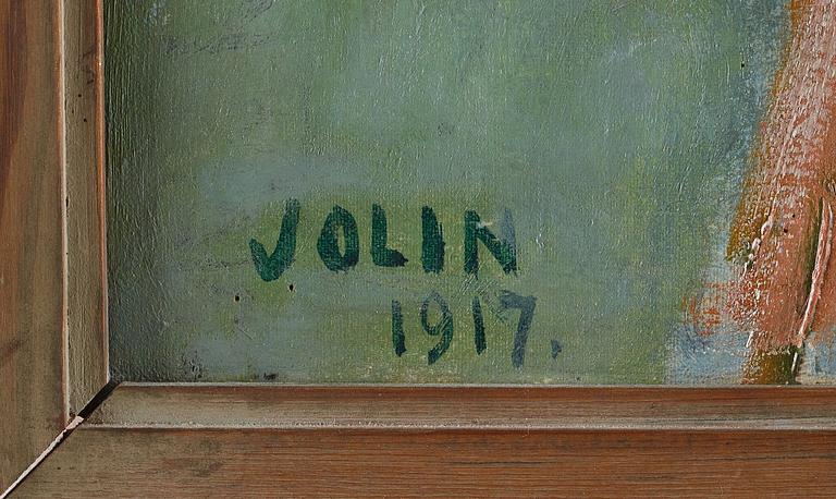 Einar Jolin, Naken modell.