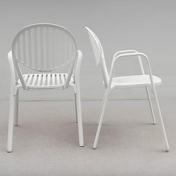 TRÄDGÅRDSSTOLAR, 4 st, 1900-/2000-tal.