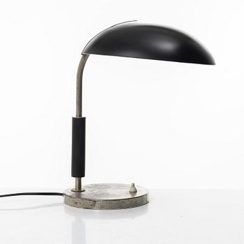 Harald Notini, a table lamp, model "15091 A", Arvid Böhlmarks Lampfabrik, Stockholm, 1930s.
