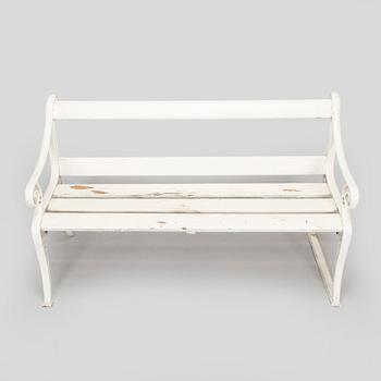 Trädgårdssoffa, 1900-talets första hälft.