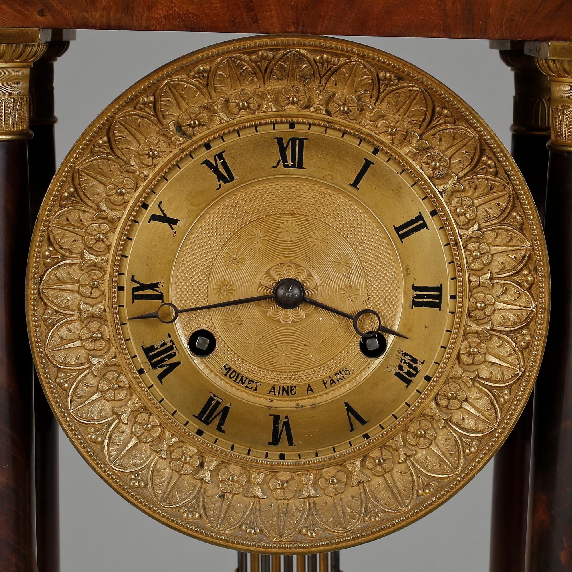 BORDSPENDYL, empire, Frankrike, 1800-talets första hälft.