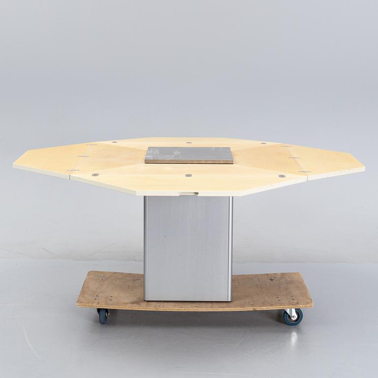 Bob van den Berghe, a 'Cirkante' dining table from Van den Berghe-Pauvers, Belgium.