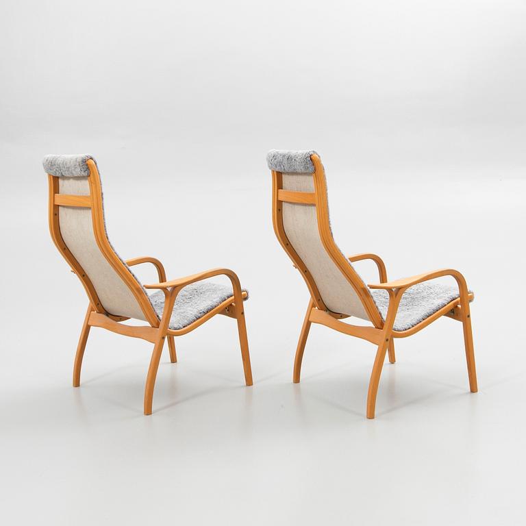 Yngve Ekström, karmstolar, ett par, "Lamino", Swedese, Sweden, 2000-tal.