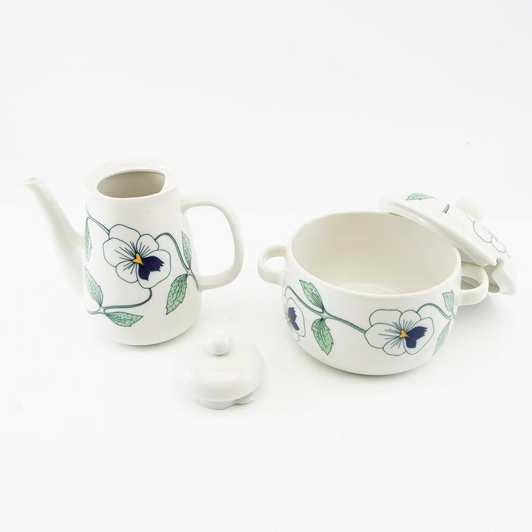 Sylvia Leuchovius, 71-piece service "Sylvia (Anniversary Service)", Rörstrand porcelain, late 20th century.