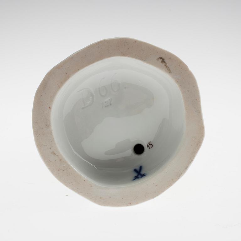 FIGURIN, porslin Meissen 1800-talets slut.
