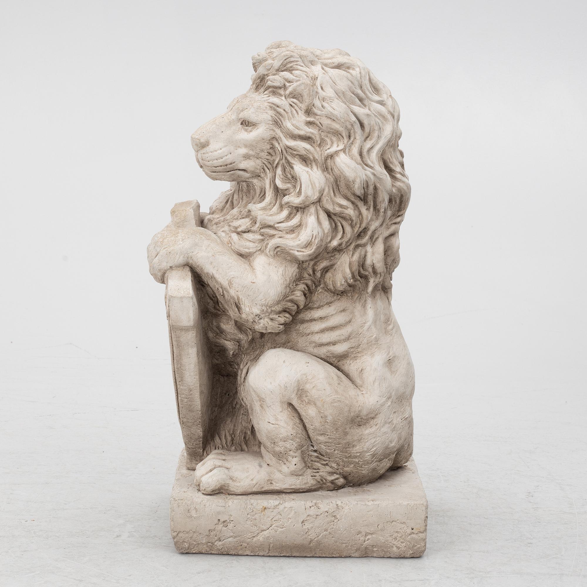 A stone composite sculpture, 20th Century.