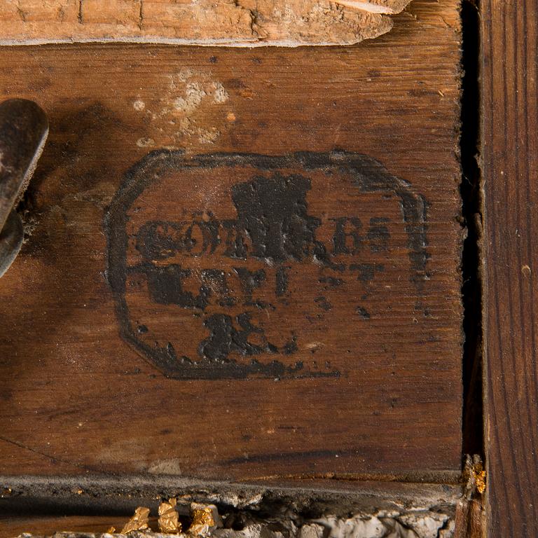 PEILI, signeerattu J.M.Berg, Göteborg 1800-luvun alku.