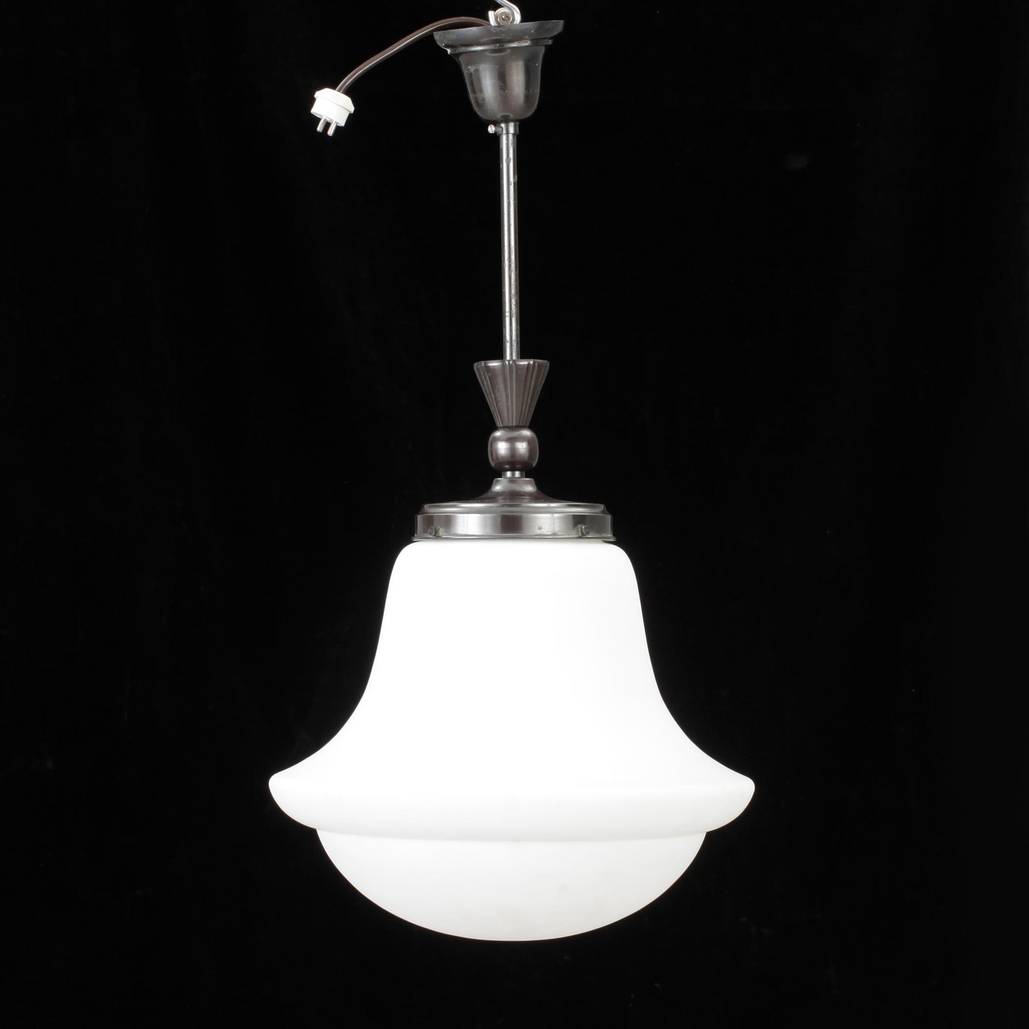 TAKLAMPOR, ett par, art déco, 1900-talets första hälft.