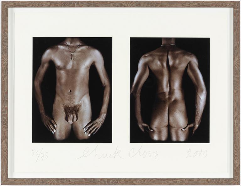 Chuck Close,Untitled, 1987.