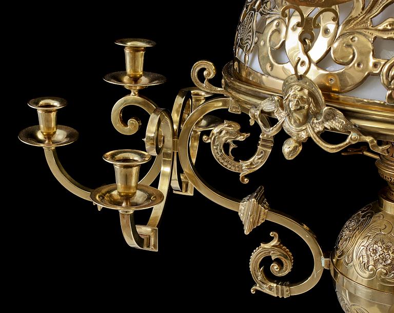 TAKFOTOGENLAMPA, 1800/1900-tal.