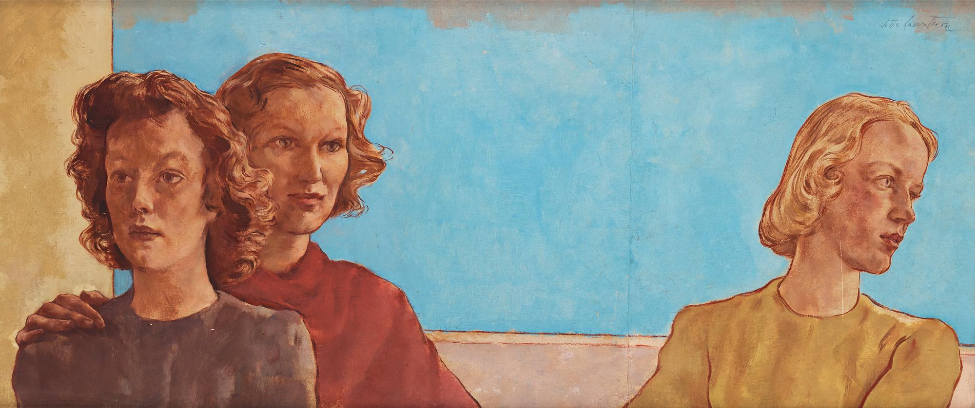 Lotte Laserstein, Tre systrar.