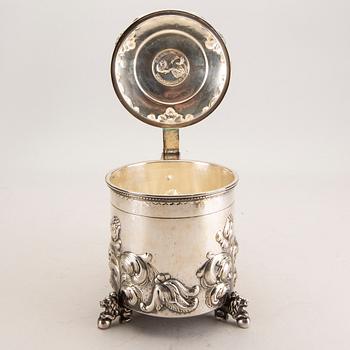 A Swedish 20th century silver tankard nark of CG Hallberg Stockholm 1949 weight 1120 gr.