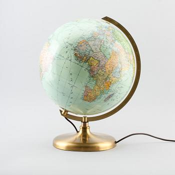 JORDGLOB, glas, JRO Globus, München, 1900-talets mitt.