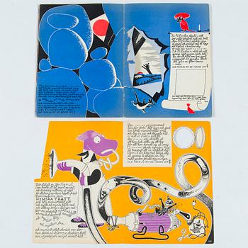 Tove Jansson, Kirja. ensipainos "Hur gick det sen?" kustantamo Schildts paino Frenckellska Tryckeri AB. 1952.