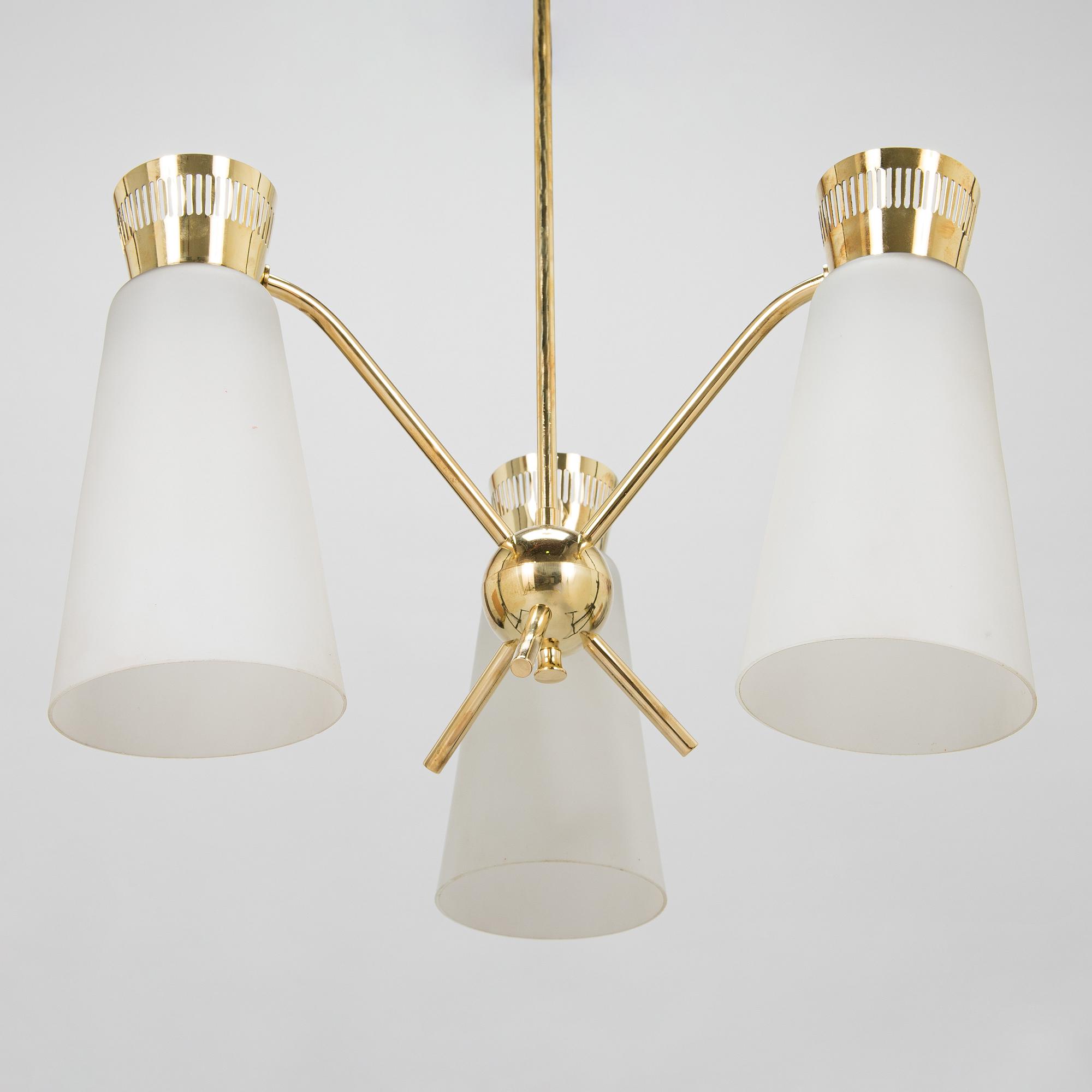 Taklampa, modell ER 106/3, Itsu, 1900-talets mitt.