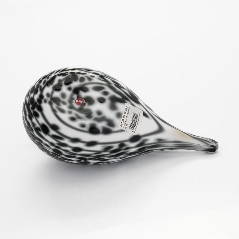 Oiva Toikka, a 'Mirella' glass bird, signed O. Toikka Nuutajärvi 2012.