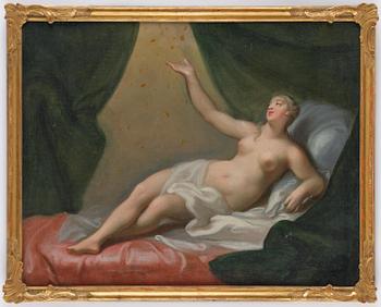 Georg Engelhard Schröder, attributed to, Danaë and the Shower of Gold.