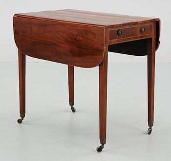 KLAFFBORD, sk pembroke table, England, 1800-tal.