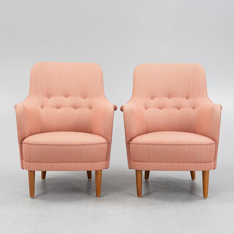 Carl Malmsten, fåtöljer. ett par, "Samsas", AB OH Sjögren, 1900-talets senare del.