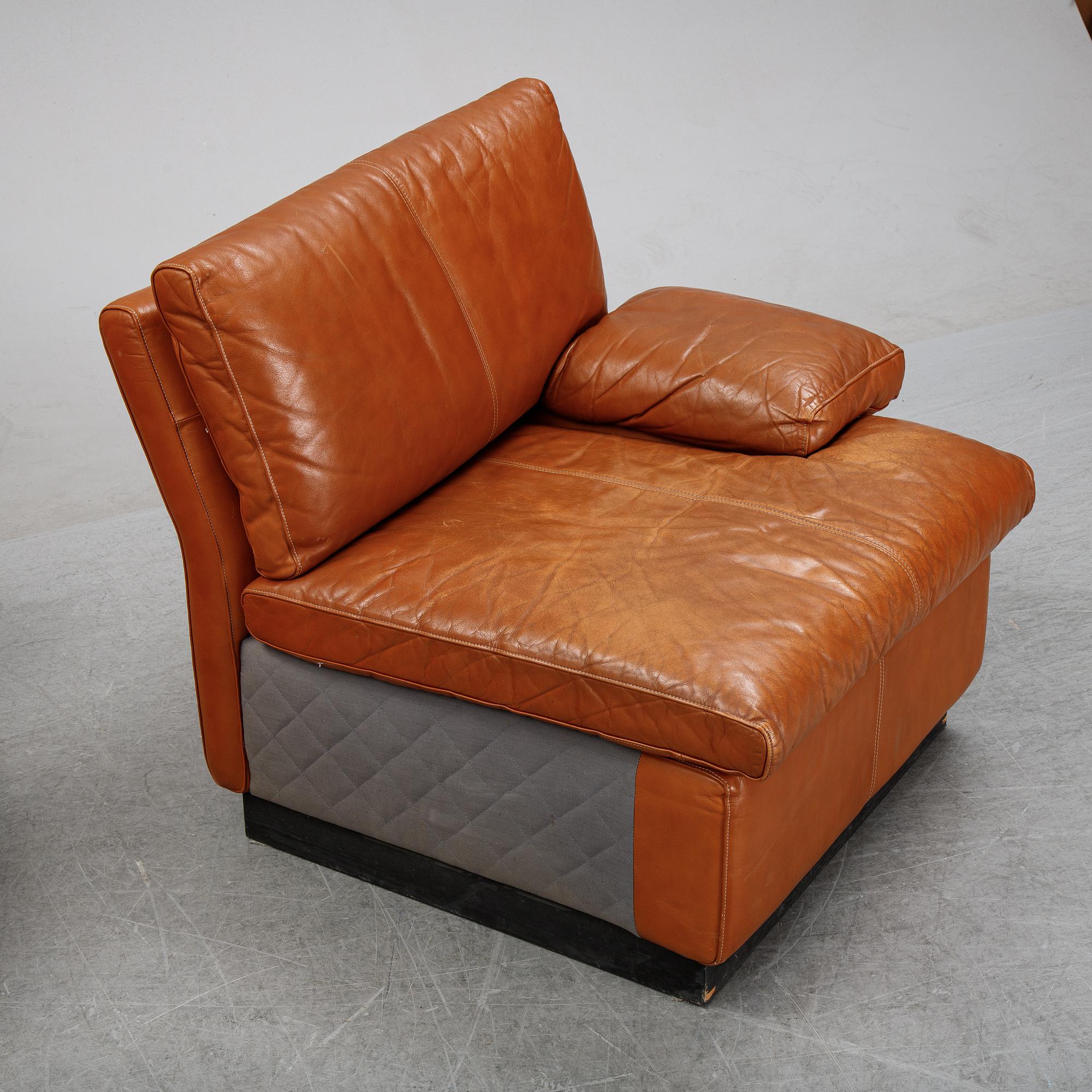 A sofa by OY BJ Dahlqvist AB, for BD Furniture, Jakobstad, Finland, second half of the 20th Century.