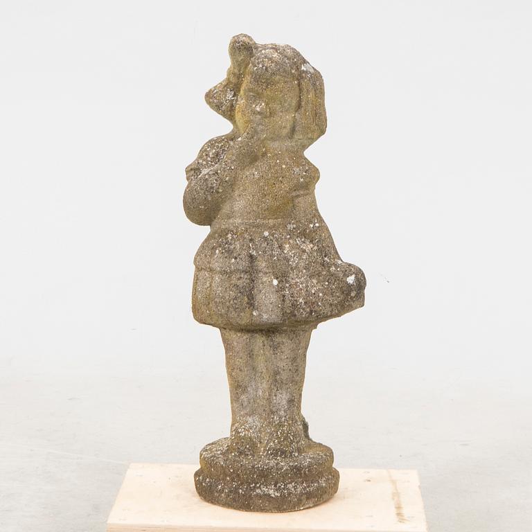 A garden sculpture.