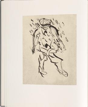 WILLEM DE KOONING, Poems by Frank O'Hara with litographs by Willem De Kooning, signerad och numrerad 174/550.
