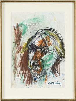 Alf Lindberg, Self-Portrait.