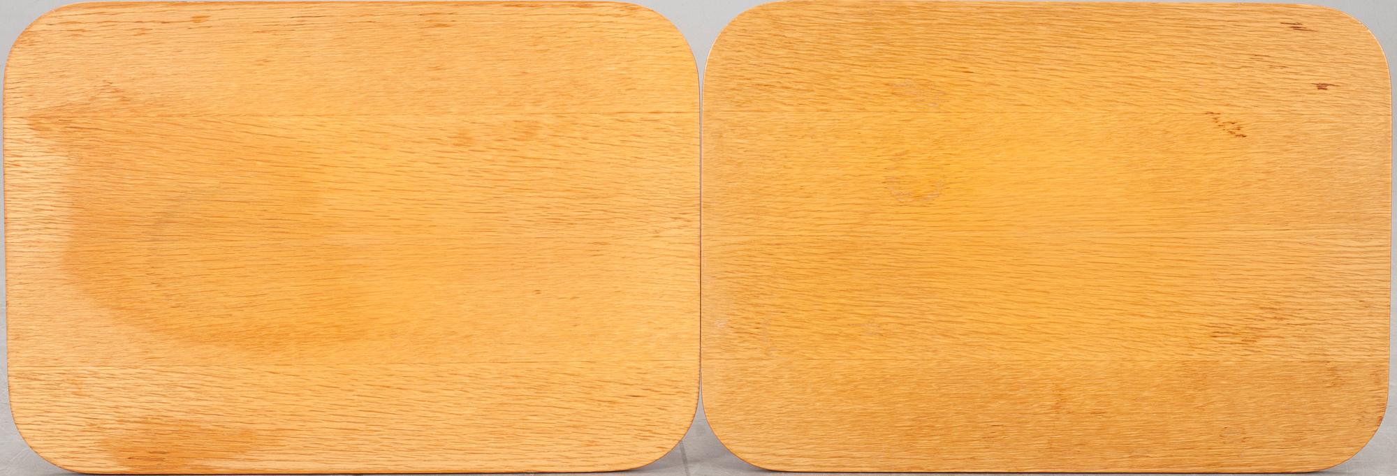 LAMPBORD, ett par, Carl Malmsten.