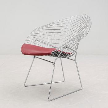 FÅTÖLJ, "Diamond Chair", Harry Bertoia, ny tillverkning av Knoll, modellen formgiven 1952.