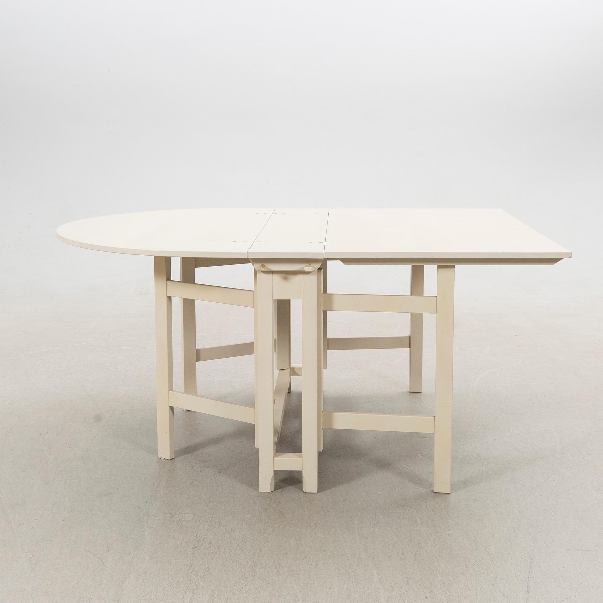 Drop-leaf table, "Bergslagen", from IKEA's 18th-century series, 1990s.