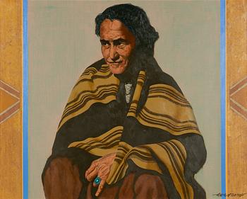 Endel Kõks, "Navajo indian kvinna".