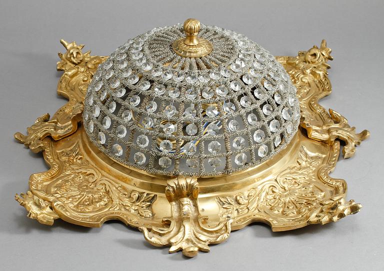 TAKLAMPA, omkring sekelskiftet 2000, höjd ca 20 cm.