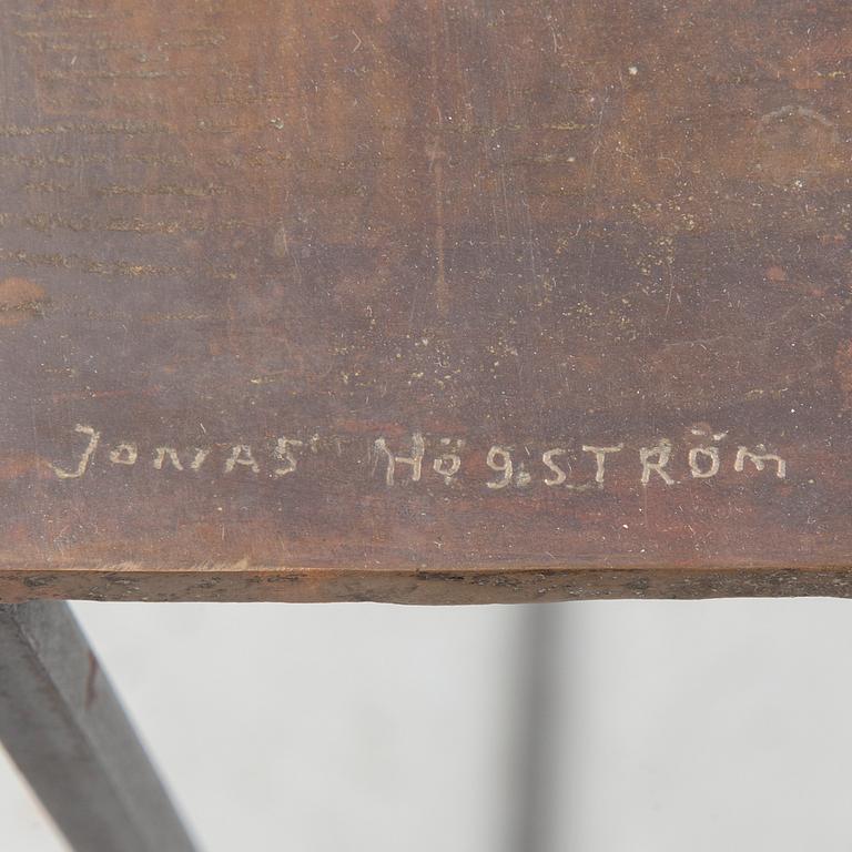JONAS HÖGSTRÖM, sculpture, bronze, signed Jonas Högström.