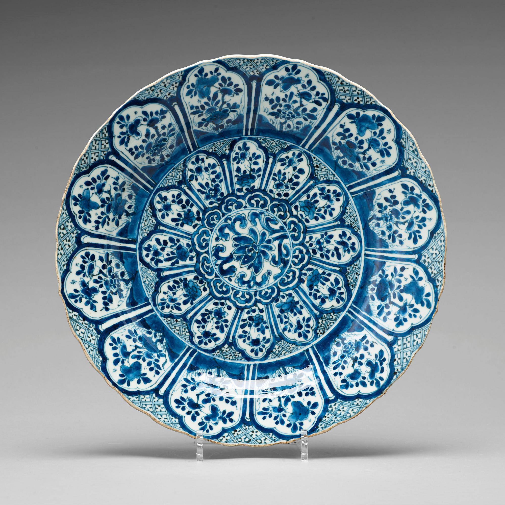 FAT, porslin. Qingdynastin, Kangxi (1662-1722).