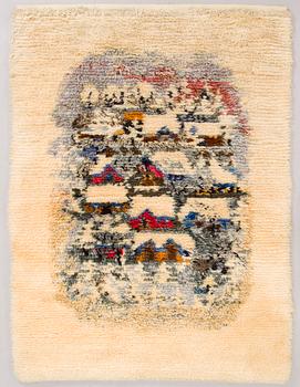 Irmeli Grönlund, ryijy, malli, Suomen käsityön ystävät. Noin 170 x 115 cm.