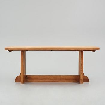 Axel Einar Hjorth, a "Lovö" stained pine table, Nordiska Kompaniet 1930s.