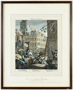 65. William Hogarth, "Beer street".