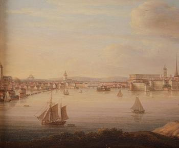 Fredric Werner (Verner), Overlooking Stockholm from Djurgården & from the West.