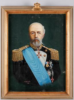 CARL GABRIEL WADELL, olja på duk. Sign o dat 1908.