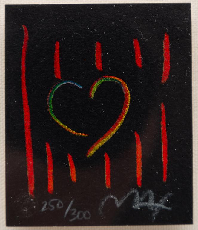 Peter Max, "Heart Suite".