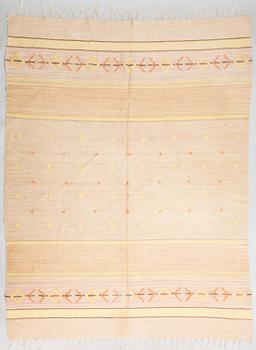 A Finnish cotton carpet. Circa 300x200 cm.