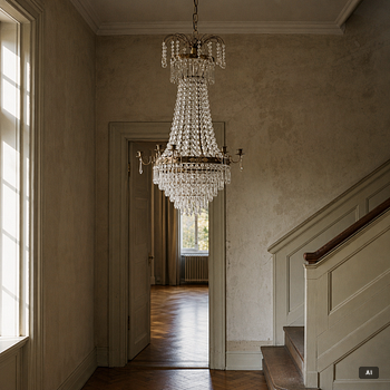 Chandelier, Empire style, early 20th century.