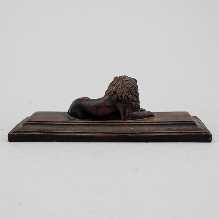 A mid 1800s terracotta paperweight.