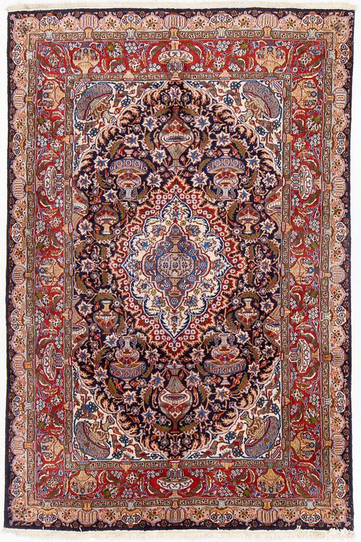 Carpet, Kashmar, approx. 303 x 199 cm.